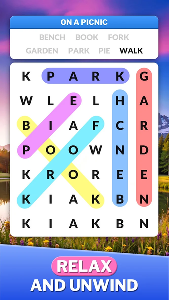 Word Search: Word Puzzle Games - Gameplay image of android game