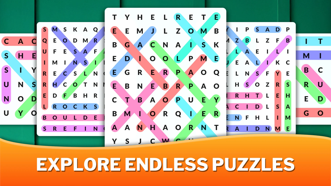 Word Search: Word Puzzle Games - عکس بازی موبایلی اندروید