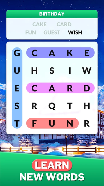 Word Search: Word Puzzle Games - Gameplay image of android game