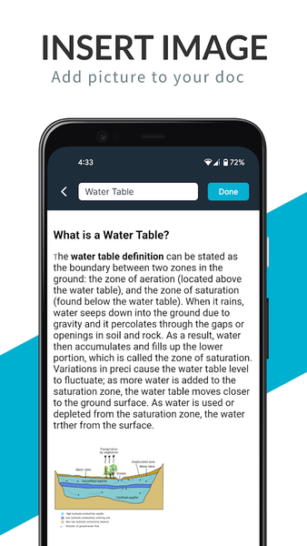 Wordpad Plus - عکس برنامه موبایلی اندروید