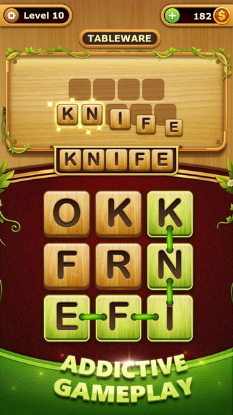 Word Think - Word Puzzle Games - Gameplay image of android game