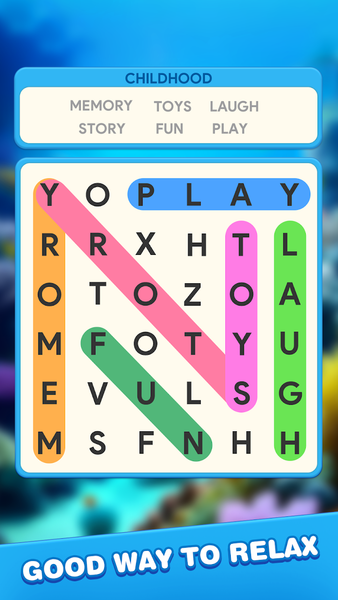 Word Search: Fun Word Game - Gameplay image of android game