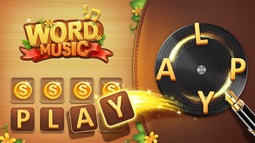 Word Games Music - Crossword - Gameplay image of android game