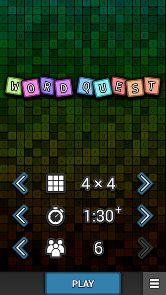 Word Quest - Gameplay image of android game