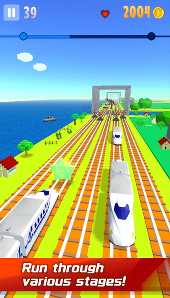 Super Train Run -Shinkansen- - عکس بازی موبایلی اندروید