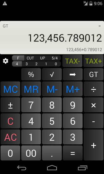 Desktop Calculator C - Image screenshot of android app