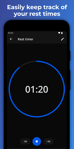 Progression - Gym Workout Log - Image screenshot of android app