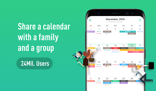 TimeTree - Shared Calendar - عکس برنامه موبایلی اندروید