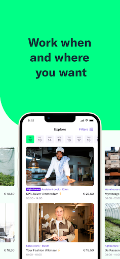 Temper | Flex Work & Gig Jobs - عکس برنامه موبایلی اندروید