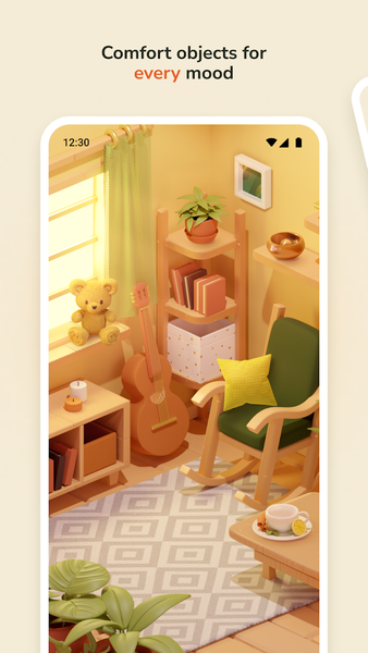 Bear Room: quick stress relief - Image screenshot of android app