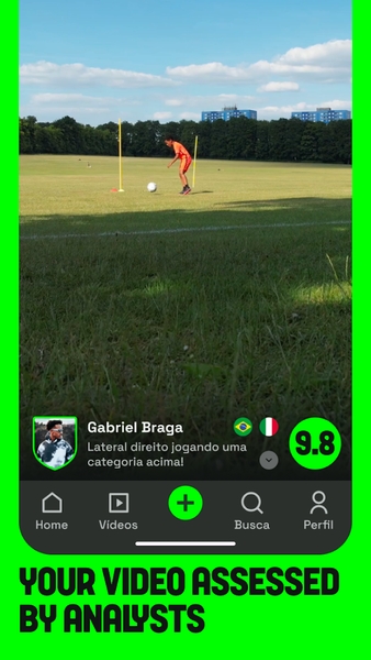 Footbao: Digital tryouts - عکس برنامه موبایلی اندروید