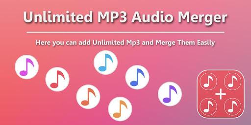 Unlimited MP3 Audio Merger : Audio Editor - Image screenshot of android app