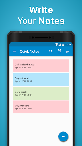 Notepad - Quick Notes - عکس برنامه موبایلی اندروید
