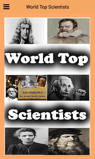 World Top Scientists - Image screenshot of android app