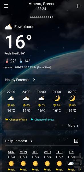 World Weather , Accurate Forecast - Image screenshot of android app