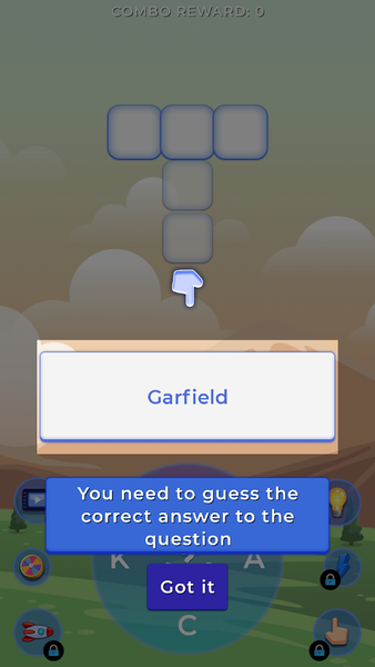 Crossword Guru: Guess Word Jam - Gameplay image of android game