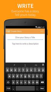 Wattpad - Read & Write Stories - Image screenshot of android app