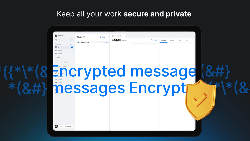 Zenzap: Work communication app - Image screenshot of android app