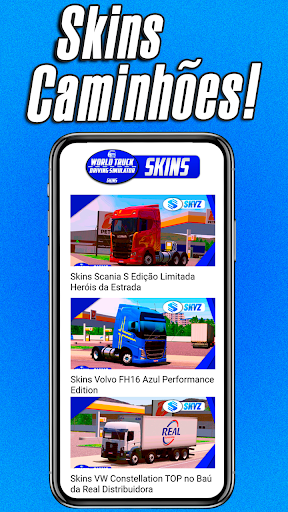 Skins World Truck Driving Simulator - WTDS - عکس برنامه موبایلی اندروید