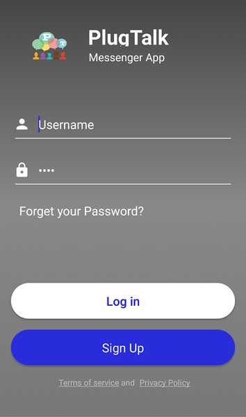 PlugTalk Messenger - عکس برنامه موبایلی اندروید