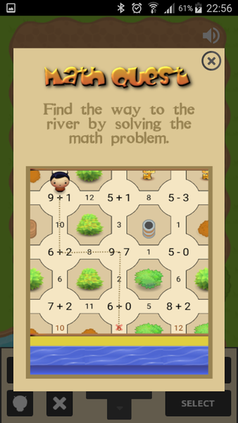 Math Quest - عکس بازی موبایلی اندروید