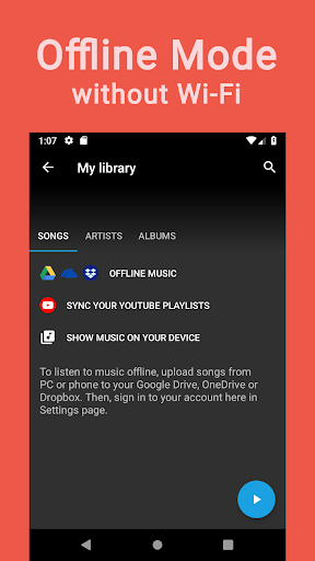 Whim Music - Image screenshot of android app