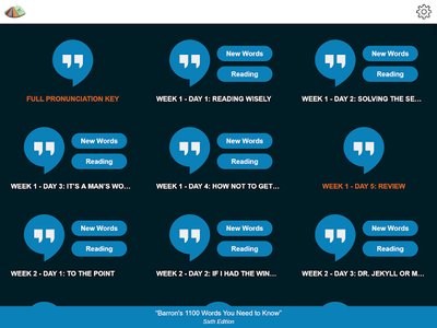 1100 Words You Need to Know - Image screenshot of android app