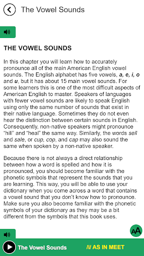 Mastering the American Accent - Image screenshot of android app