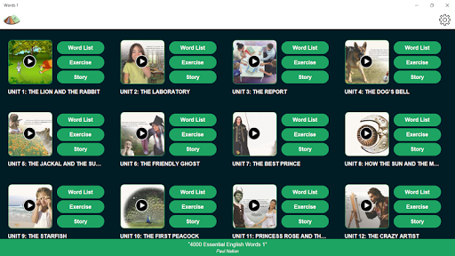 ۴۰۰۰ Essential English Words ۱ - عکس برنامه موبایلی اندروید