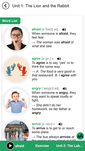 4000 Essential English Words 1 - Image screenshot of android app