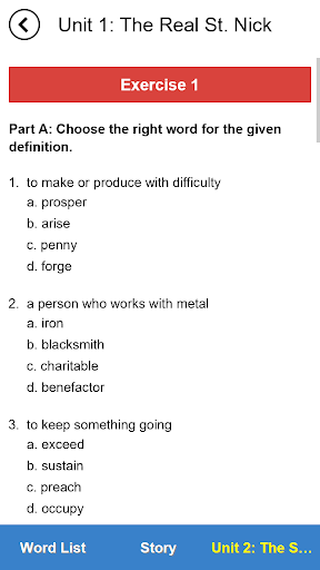 ۴۰۰۰ Essential English Words ۳ - عکس برنامه موبایلی اندروید