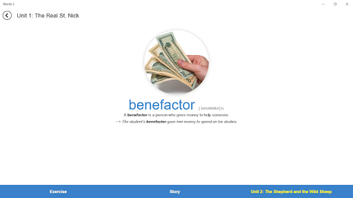 ۴۰۰۰ Essential English Words ۳ - عکس برنامه موبایلی اندروید