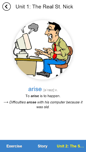 ۴۰۰۰ Essential English Words ۳ - عکس برنامه موبایلی اندروید