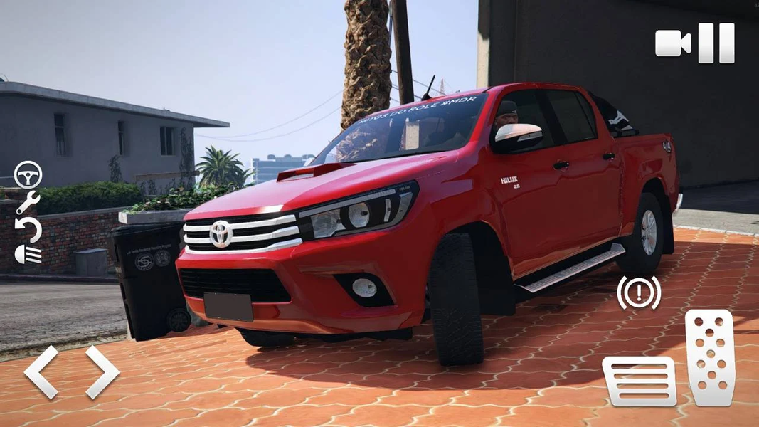 Pickup Hilux: Toyota Off Road - Gameplay image of android game