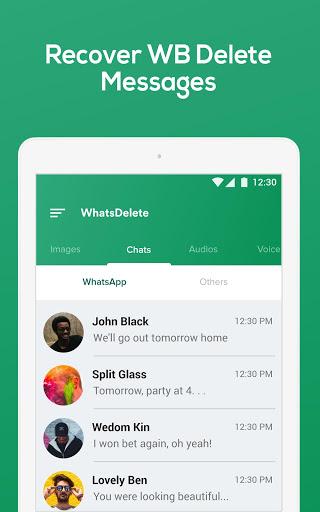 Whatsdelete: Recover Messages - Image screenshot of android app