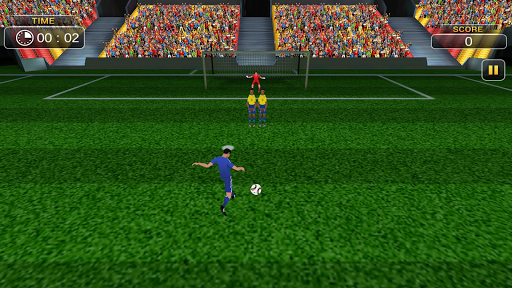 Football Kick 3D-free game - عکس برنامه موبایلی اندروید