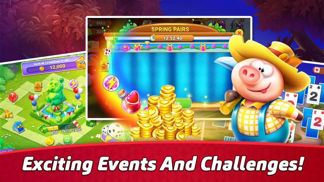 Solitaire TriPeaks Classic - عکس برنامه موبایلی اندروید