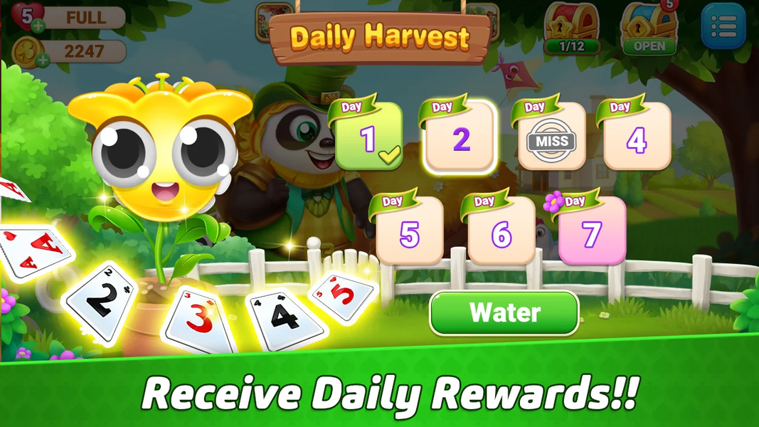 Solitaire Calm Harvest - عکس بازی موبایلی اندروید