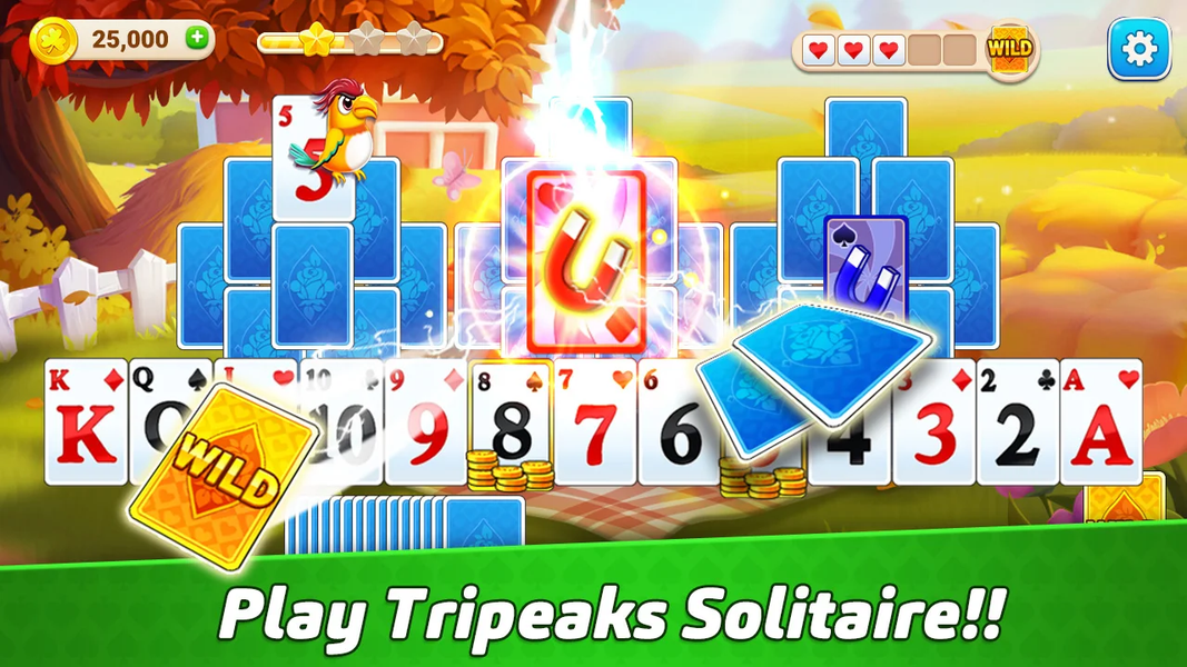 Solitaire Calm Harvest - عکس بازی موبایلی اندروید