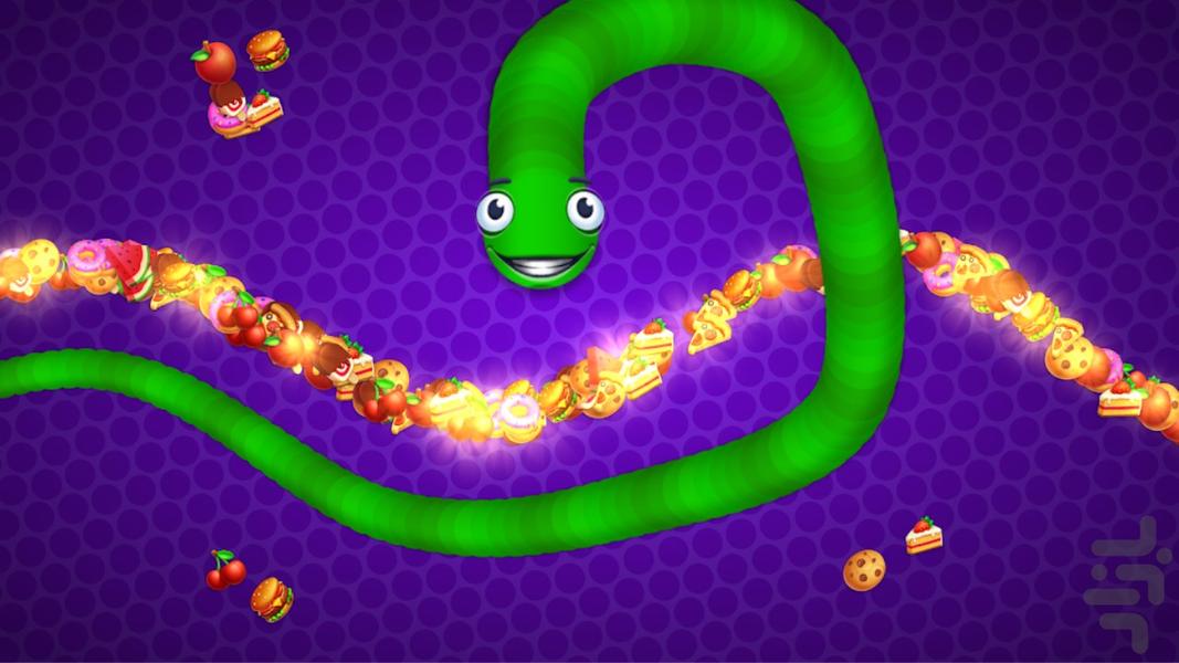 Fun Snake .io 2023 - Gameplay image of android game