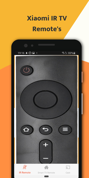 Xiaomi Mi TV Remote - Image screenshot of android app