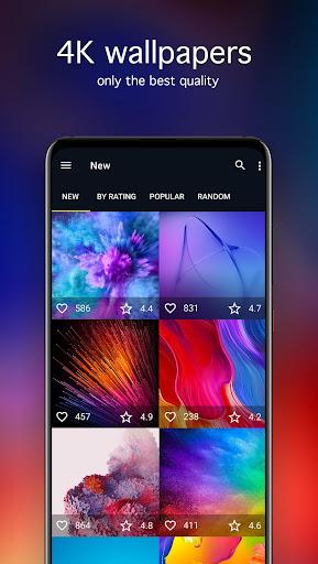 Wallpapers for Xiaomi (MIUI) - Image screenshot of android app