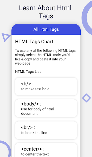 HTML Viewer & HTML Reader - عکس برنامه موبایلی اندروید