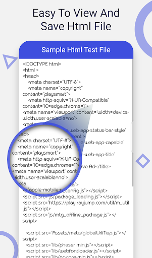 HTML Viewer & HTML Reader - عکس برنامه موبایلی اندروید