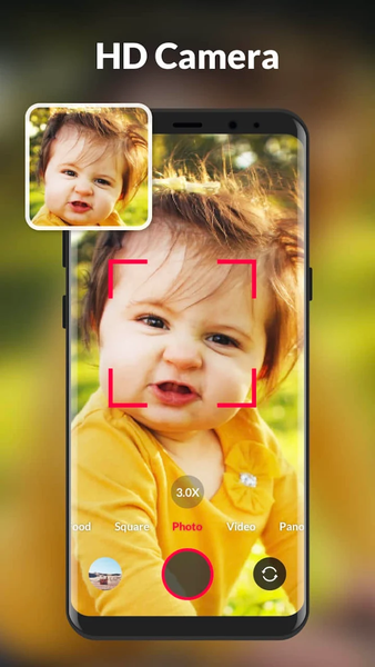 HD Camera for Android: XCamera - عکس برنامه موبایلی اندروید