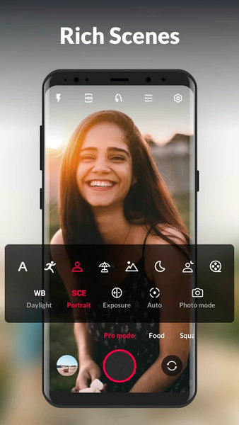 HD Camera for Android: XCamera - عکس برنامه موبایلی اندروید