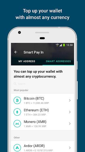 Ripple Wallet. Buy & Exchange XRP coin-Freewallet - Image screenshot of android app