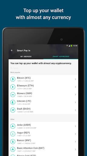 Ripple Wallet. Buy & Exchange XRP coin-Freewallet - Image screenshot of android app