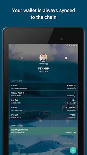 Ripple Wallet. Buy & Exchange XRP coin-Freewallet - Image screenshot of android app
