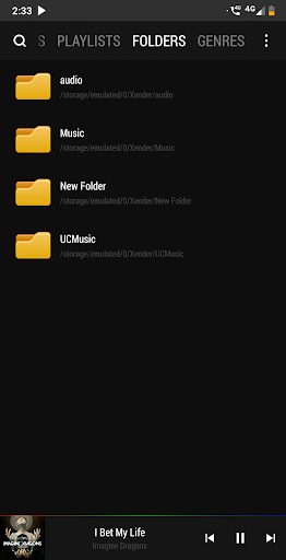 PowerAudio Music Player - عکس برنامه موبایلی اندروید